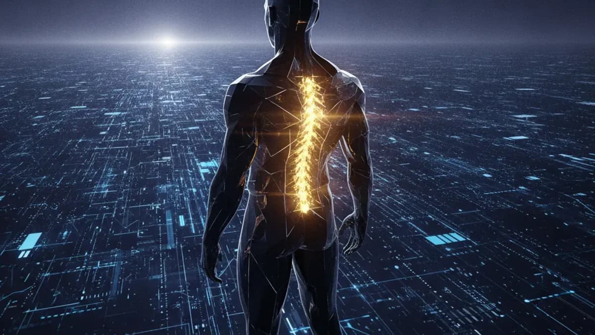 AI Generated Cover for: The AI Amplifier: Why Some People Thrive and Others Disappear