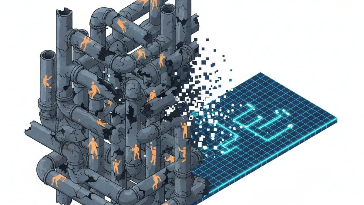 AI Generated Cover for: Broken Toilets on a $13 Billion Carrier and the Pope’s War on AI: Why We Need the Friction