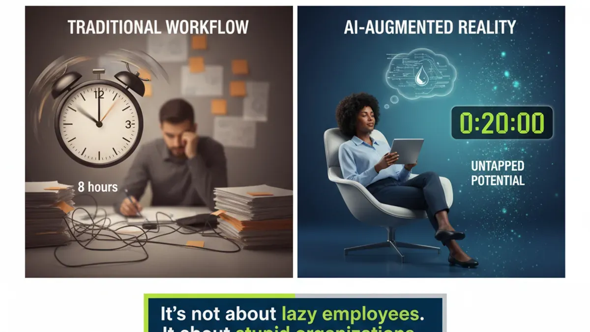 The AI Slacking Problem: Why Your Team Is Faster and Your Company Isn't