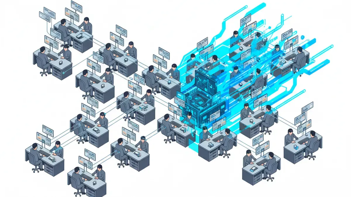 AI Generated Cover for: The AI Slaughter of the "Fake Middle Class": Why Your Degree Won't Save You