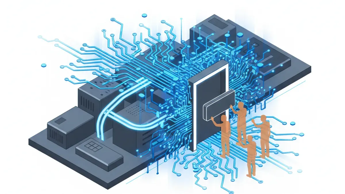 AI Generated Cover for: The 200-Billion-Dollar Blind Spot: Why AI Isn't Firing You (It Just Isn't Hiring Your Replacements)