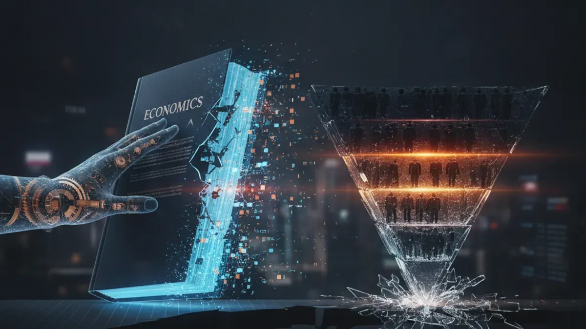 AI Generated Cover for: The Demographic Trap: Why Aging Economies Break the Textbook and What Businesses Must Do