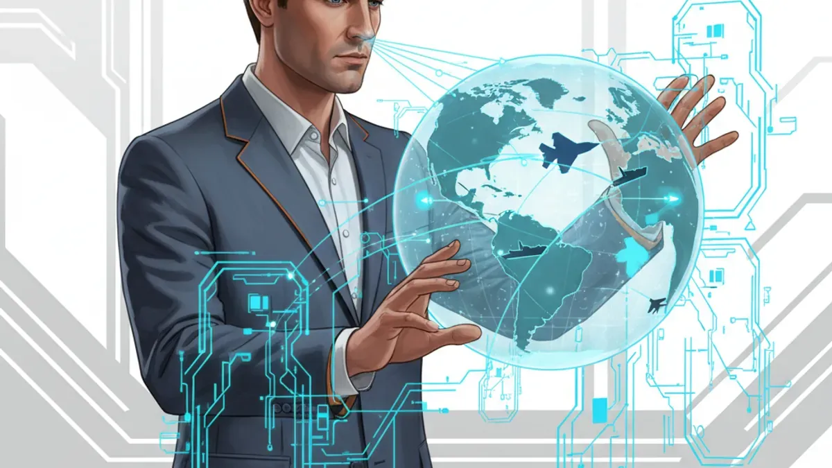 AI Generated Cover for: The End of Secrets: How AI Agents and a Chinese Startup Tracked the US Military