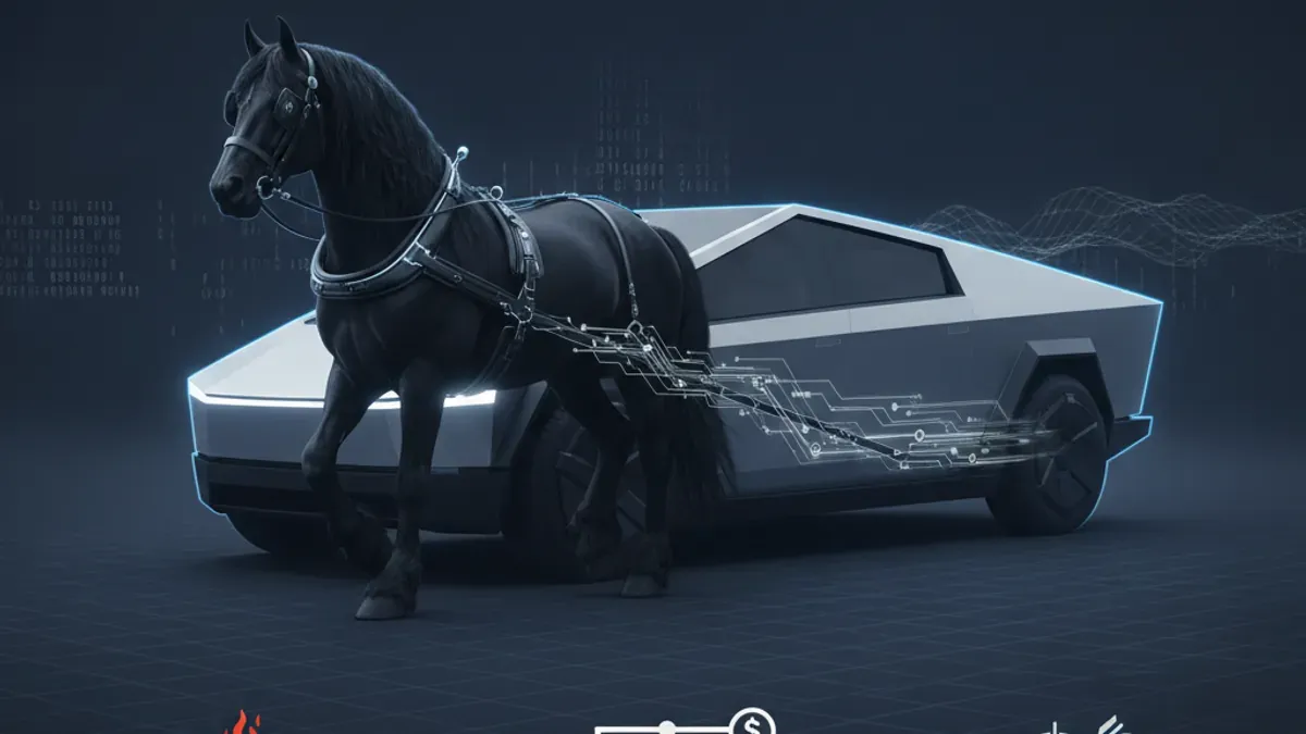 AI Generated Cover for: The Horsemobile Problem: Why Your AI Metrics Are Burning Cash