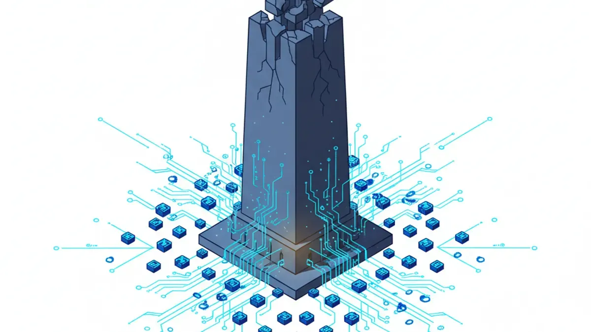 AI Generated Cover for: The Open-Source Insurgency: How Decapitating Iran Unleashed a Decentralized Swarm