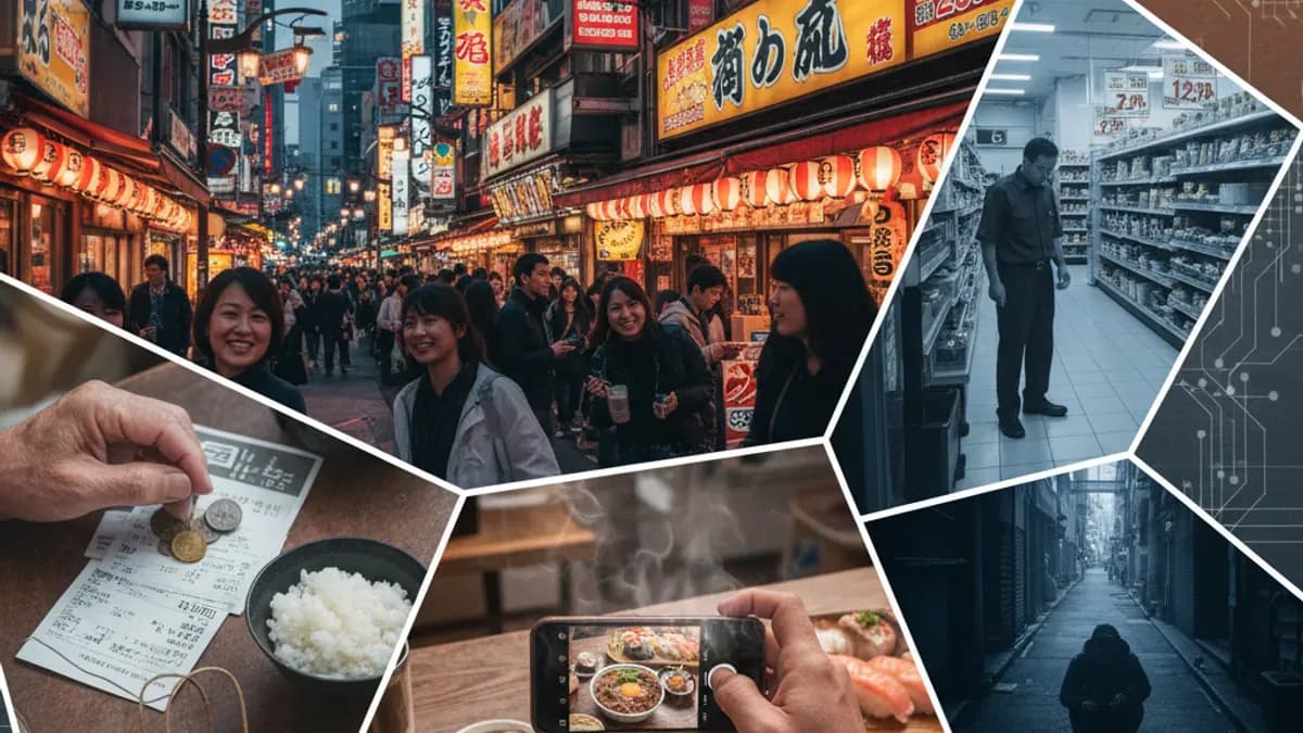 AI Generated Cover for: The Subsidized Illusion: Why Your "Cheap" Tokyo Vacation is Bankrupting Japan