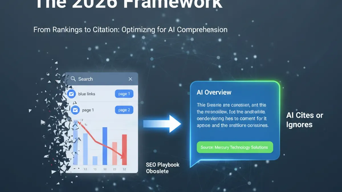 AI Generated Cover for: SEO is Dead. Welcome to the Age of Being Cited.