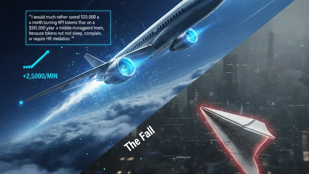 The Pilot's Premium: Why Your Boss Prefers Buying Tokens Over Paying Salaries