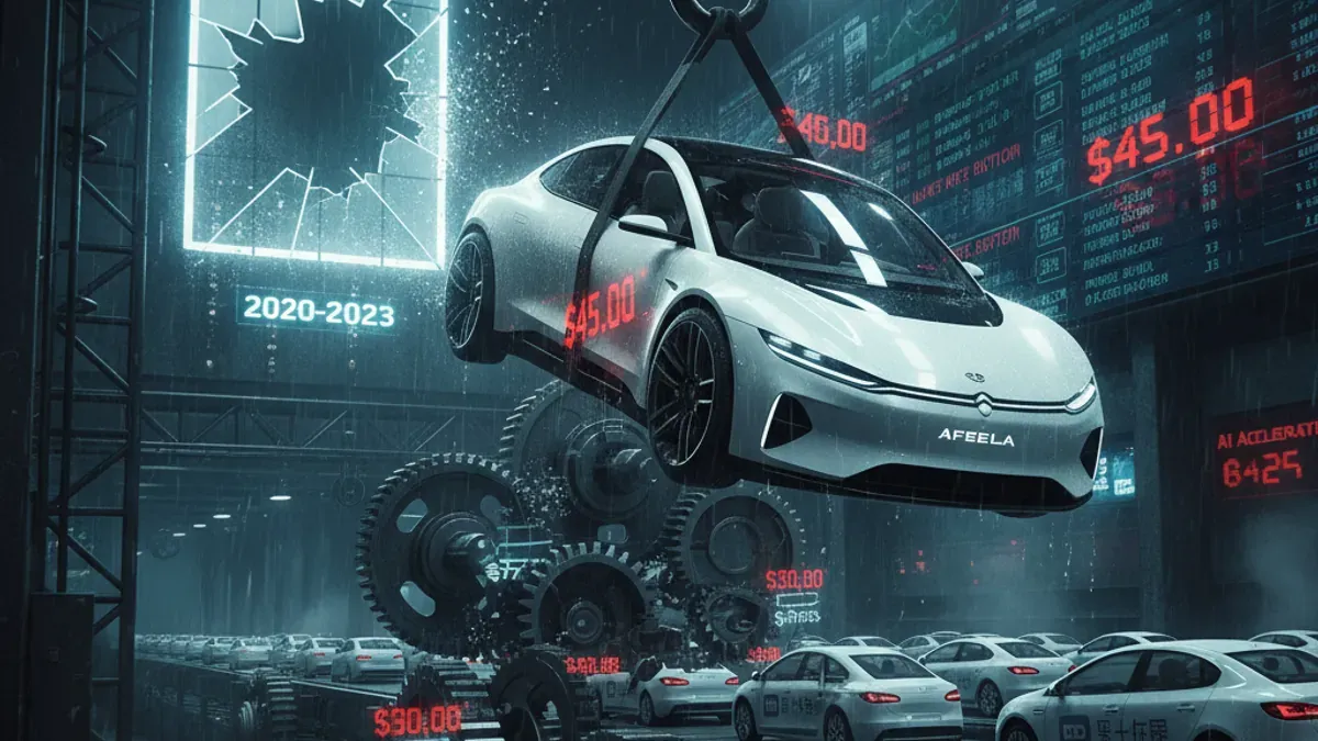 AI Generated Cover for: Death by Perfection: Why the Sony-Honda EV Dream Just Collapsed (And Why Time-to-Market is God)