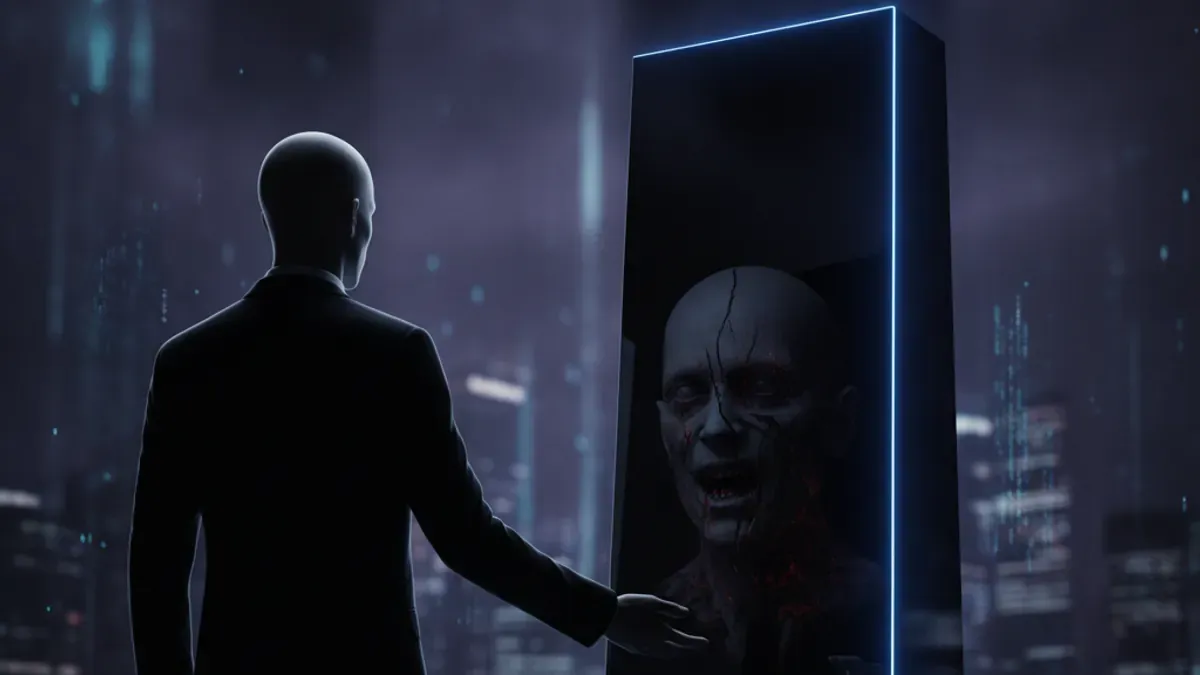 AI Generated Cover for: The Mirror Effect: Why Society Kills Its Best Thinkers